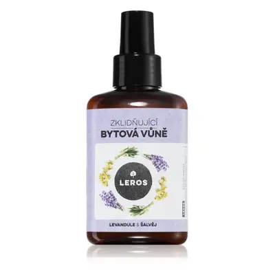 Leros Bytová vůně levandule & šalvěj bytový sprej 100 ml