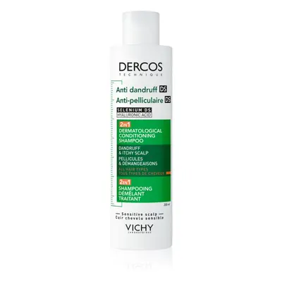 Vichy Dercos Anti-Dandruff šampon a kondicionér 2 v 1 proti lupům 200 ml