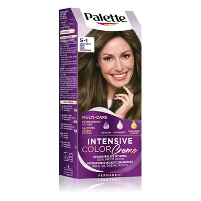 Schwarzkopf Palette Intensive Color Creme permanentní barva na vlasy odstín 5-1 Cool Light Brown