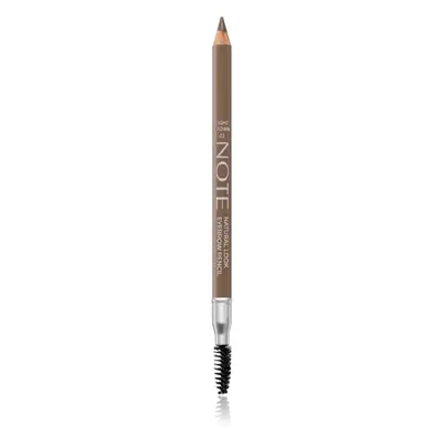 Note Cosmetique Natural Look tužka na obočí s kartáčkem 02 Light Brown 1,08 g