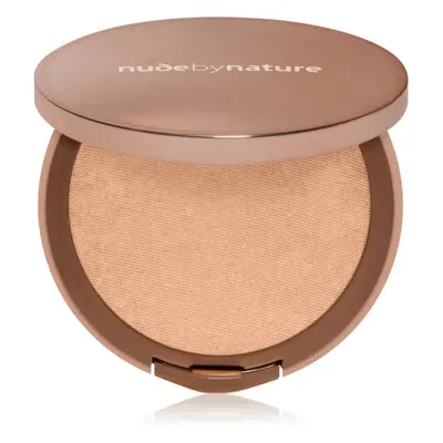 Nude by Nature Flawless Pressed Powder Foundation kompaktní pudrový make-up odstín W4 Soft Sand 