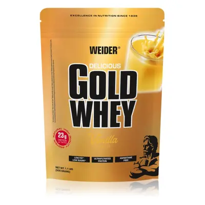 Weider Gold Whey syrovátkový protein s aminokyselinami příchuť Vanilla 500 g