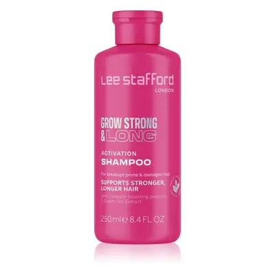 Lee Stafford Grow Strong & Long vlasový šampon pro růst vlasů a posílení od kořínků 250 ml