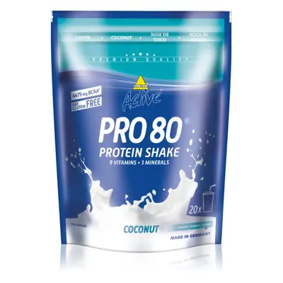 Inkospor Active PRO 80 prášek na přípravu nápoje s proteinem příchuť Coconut 500 g