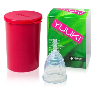 Yuuki Classic 1 + kelímek menstruační kalíšek velikost large (⌀ 46 mm, 24 ml) 1 ks