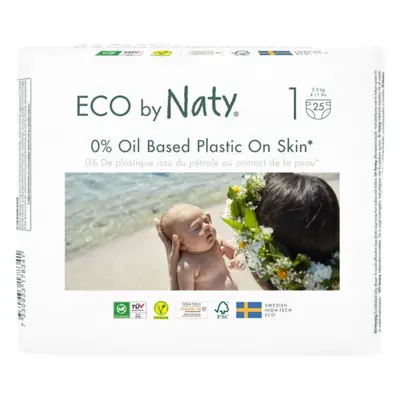 ECO by Naty Nappies Newborn Size 1 jednorázové EKO pleny 2-5 kg 25 ks