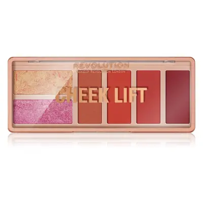 Makeup Revolution Cheek Lift paleta tvářenek odstín Coral Dreaming 6x1,8 g