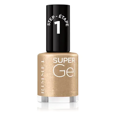 Rimmel Super Gel gelový lak na nehty bez užití UV/LED lampy odstín 095 Going For Gold 12 ml