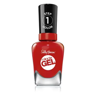 Sally Hansen Miracle Gel™ gelový lak na nehty bez užití UV/LED lampy odstín 402 Red Between The 