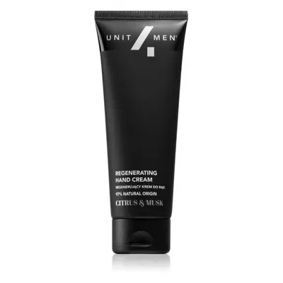 Unit4Men Regenerating hand cream regenerační krém na ruce Citrus and Musk 75 ml