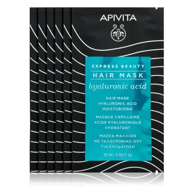 Apivita Express Beauty Hair mask Moisturizing hydratační maska na vlasy 20 ml