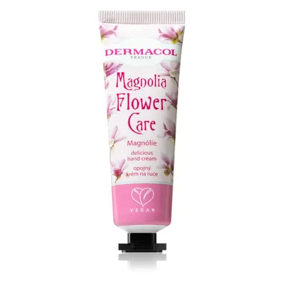 Dermacol Flower Care Magnolia pečující krém na ruce s vůní květin 30 ml