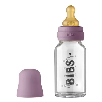 BIBS Baby Glass Bottle 110 ml kojenecká láhev Mauve 110 ml