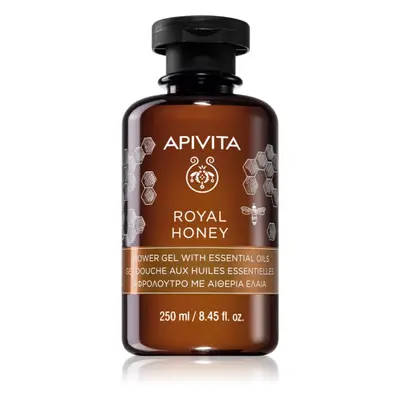 Apivita Royal Honey Creamy Shower Gel hydratační sprchový gel s esenciálními oleji 250 ml