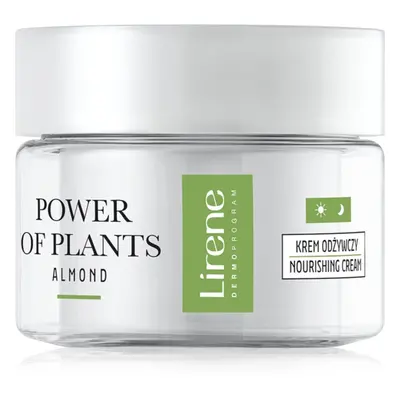 Lirene Power of Plants Almond výživný krém pro obnovu pevnosti pleti 50 ml