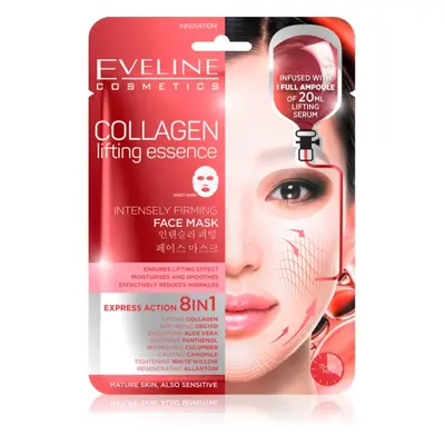 Eveline Cosmetics Sheet Mask Collagen liftingová a zpevňující maska s kolagenem 1 ks