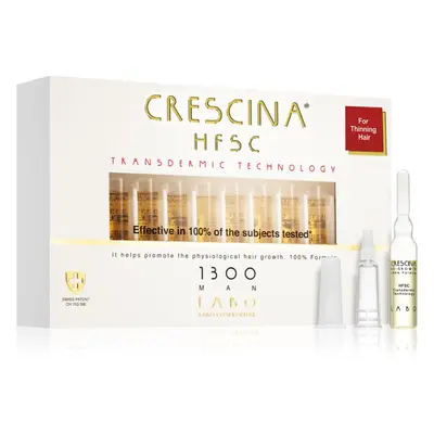 Crescina Transdermic 1300 Re-Growth péče pro podporu růstu vlasů pro muže 20x3,5 ml