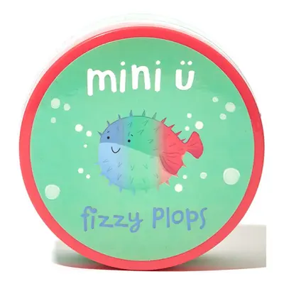 Mini-U Fizzy Plops barevné šumivé tablety do koupele pro děti 3x40 g