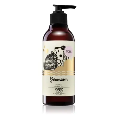 Yope Geranium jemný sprchový gel 400 ml