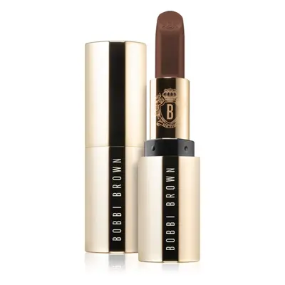 Bobbi Brown Luxe Lipstick luxusní rtěnka s hydratačním účinkem odstín Brownstone 3,8 g