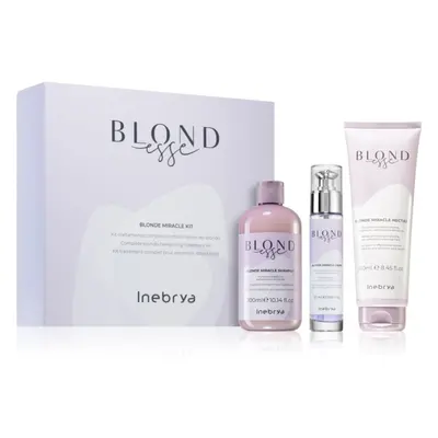 Inebrya BLONDesse Blonde Miracle Kit dárková sada pro blond vlasy