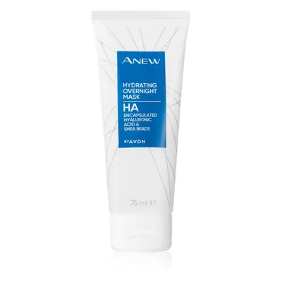 Avon Anew Hydro-Advance noční hydratační maska s kyselinou hyaluronovou 75 ml