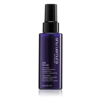 Shu Uemura Yūbi Blonde Serum sérum na vlasy neutralizující žluté tóny 100 ml