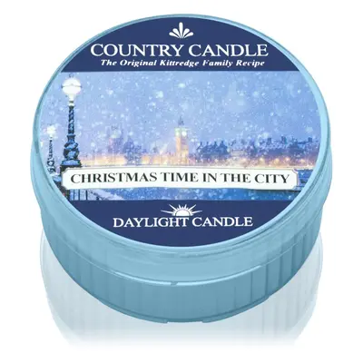 Country Candle Christmas Time In The City čajová svíčka 42 g