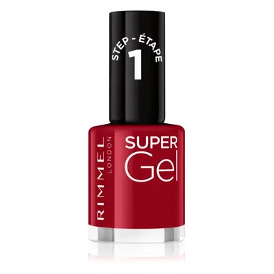 Rimmel Super Gel gelový lak na nehty bez užití UV/LED lampy odstín 056 Sexy Santa 12 ml