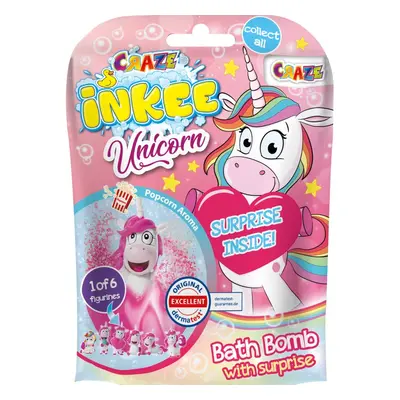 Craze INKEE Unicorn koupelová bomba pro děti 1 ks