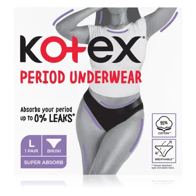 Kotex Period Underwear Size L menstruační kalhotky velikost L 1 ks