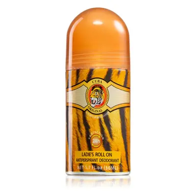 Cuba Jungle Tiger kuličkový deodorační antiperspirant pro ženy 50 ml