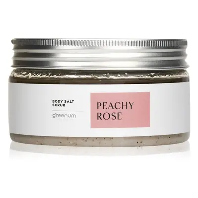 Greenum Salt Scrub solný peeling na tělo s vůní Rose 320 g