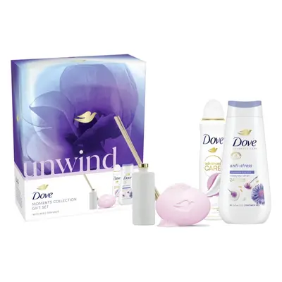 Dove Unwind dárková sada + difuzér