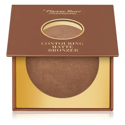 Pierre René Contouring Matte Bronzer bronzující paletka na oči 10 g