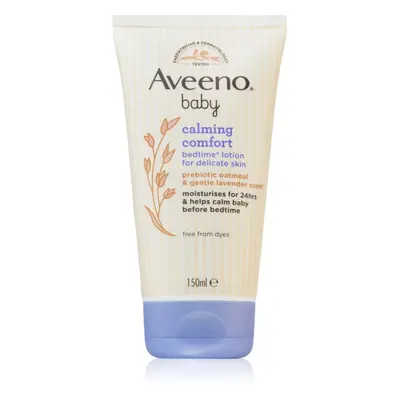 Aveeno Baby Calming Comfort dětské tělové mléko pro dobré spaní 150 ks