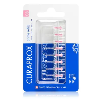 Curaprox Prime Refill náhradní mezizubní kartáčky v blistru CPS 08 0,8 - 3,2 mm 8 ks 1 ks