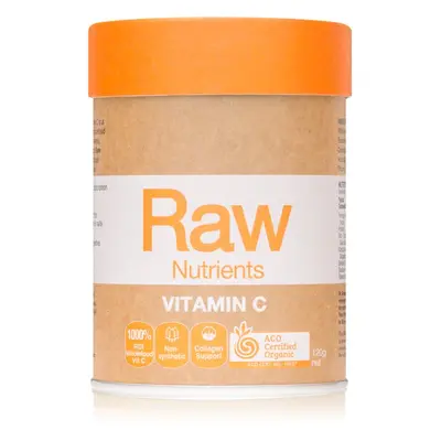 Amazonia Raw Nutrients Vitamin C prášek pro podporu imunitního systému, krásnou pleť, nehty a no