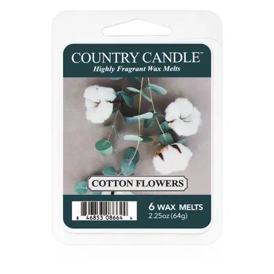 Country Candle Cotton Flowers vosk do aromalampy 64 g