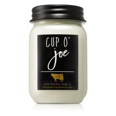 Milkhouse Candle Co. Farmhouse Cup O' Joe vonná svíčka Mason Jar 368 g