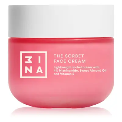 3INA The Sorbet Face Cream lehký hydratační krém na obličej 50 ml