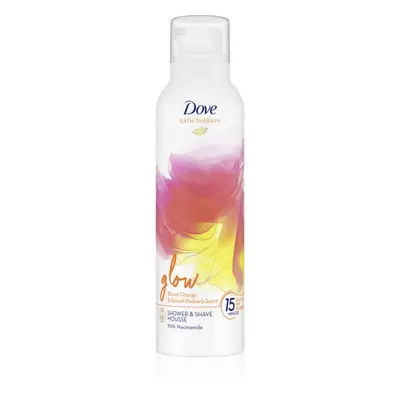 Dove Bath Therapy Glow sprchová pěna Blood Orange & Rhubarb 200 ml