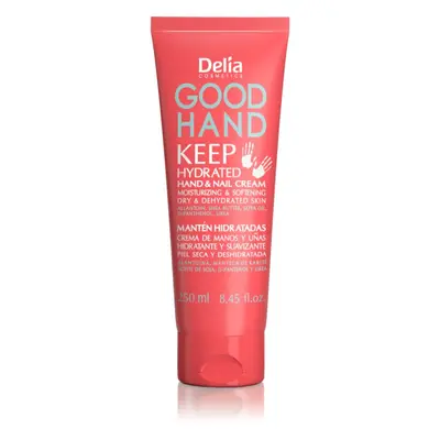 Delia Cosmetics Good Hand Keep Hydrated hydratační a zjemňující krém na ruce a nehty 250 ml