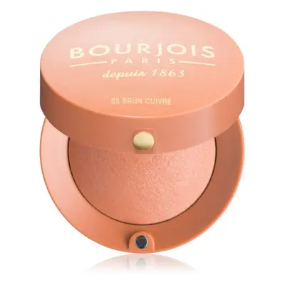 Bourjois Little Round Pot Blush tvářenka odstín 03 Brun Cuivre 2,5 g