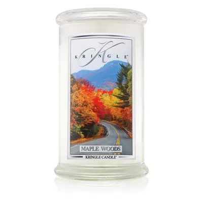 Kringle Candle Maple Woods vonná svíčka 624 g