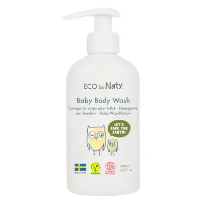 ECO by Naty Baby Body Wash čisticí a mycí gel pro děti a miminka 200 ml