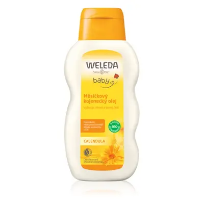 Weleda Baby and Child měsíčkový kojenecký olej bez parfemace 200 ml