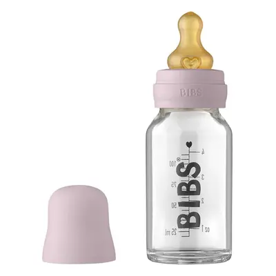 BIBS Baby Glass Bottle 110 ml kojenecká láhev Dusky Lilac 110 ml