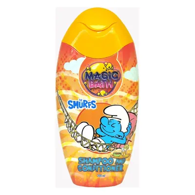 The Smurfs Magic Bath Shampoo & Conditioner šampon a kondicionér pro děti 200 ml