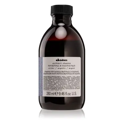 Davines Alchemic Shampoo Silver vyživující šampon pro zvýraznění barvy vlasů 280 ml